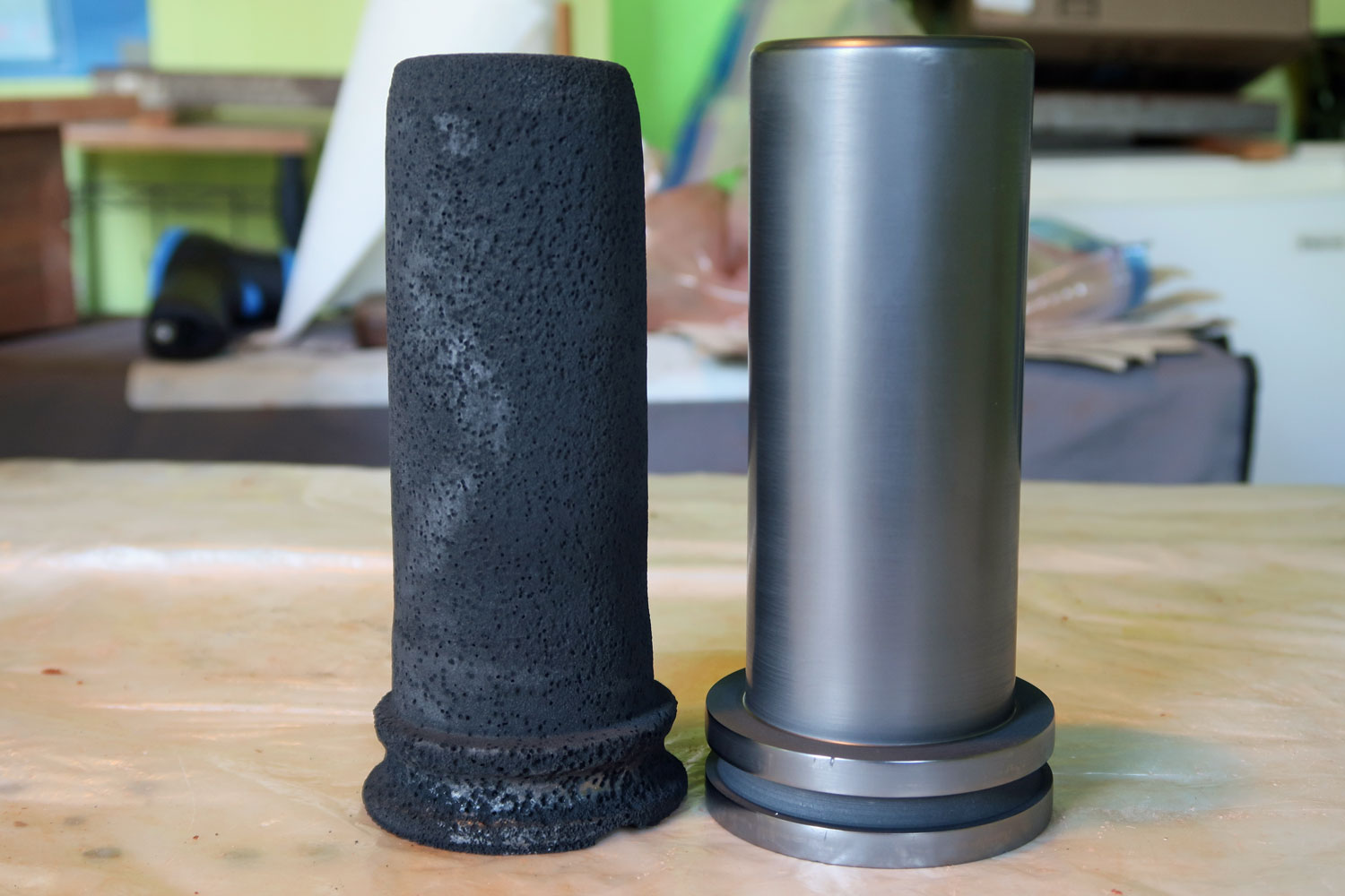 電気炉のるつぼ