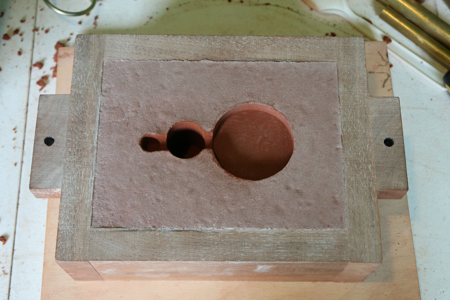 錫 33.4%青銅の鋳造