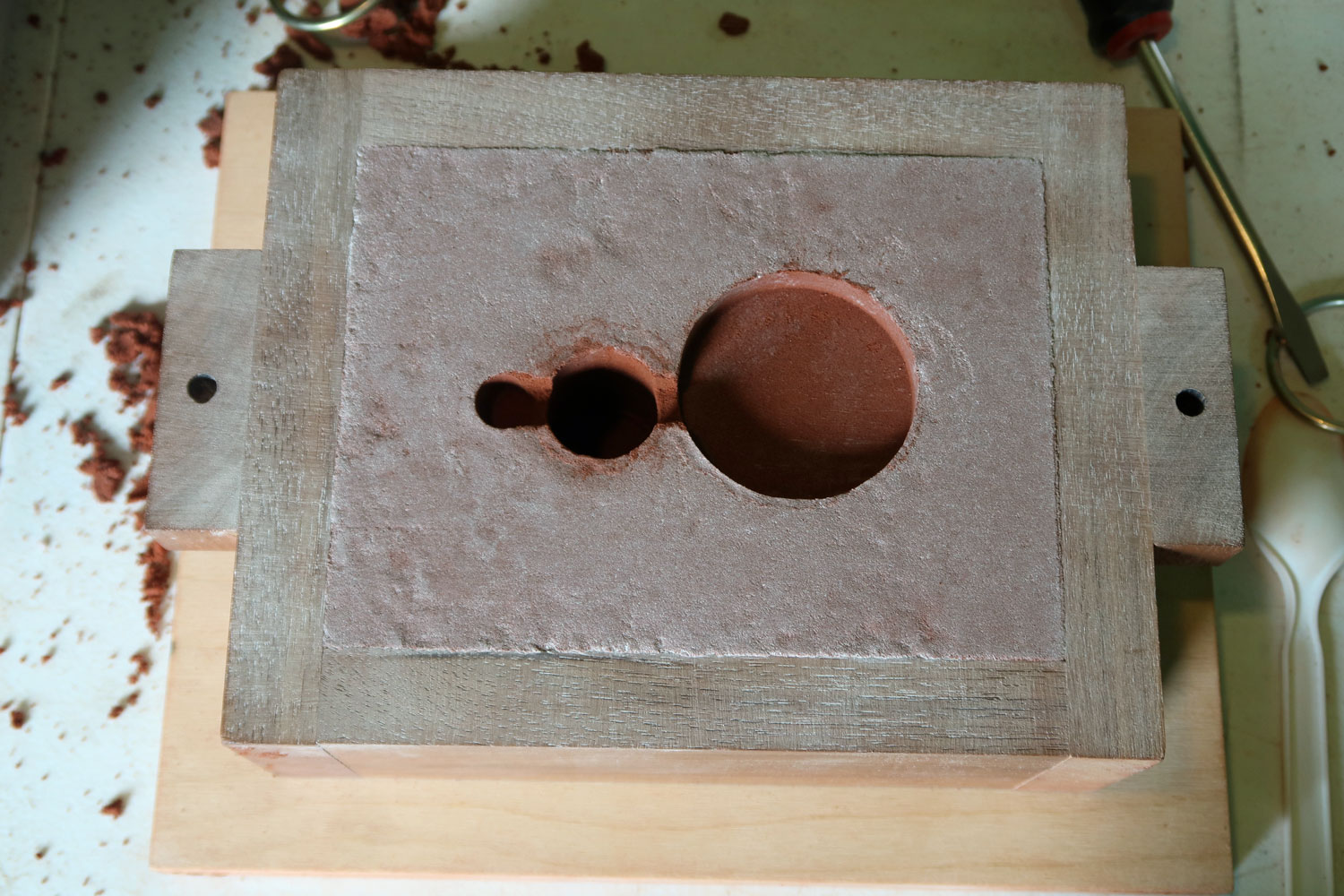 錫 32.6%青銅の鋳造