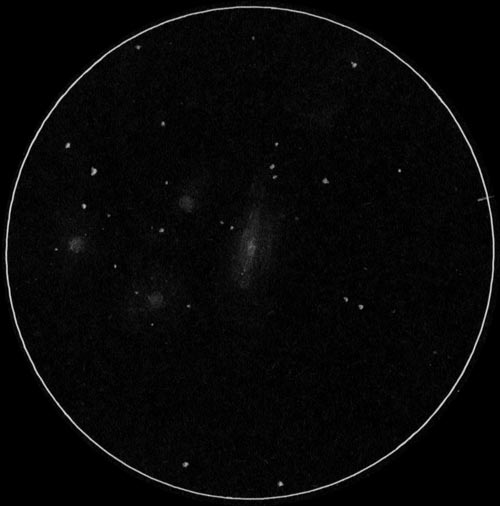 C30 (NGC7331)のスケッチ