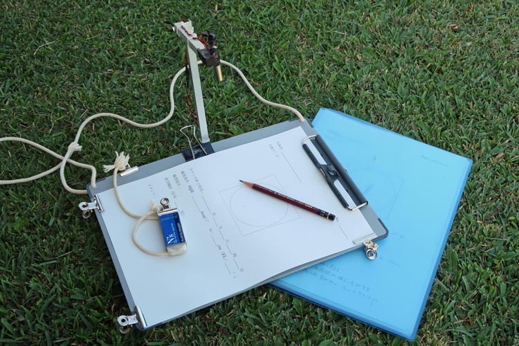 天体スケッチの道具