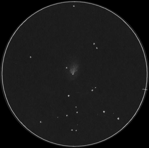 C46(NGC2261)ハッブルの変光星雲のスケッチ