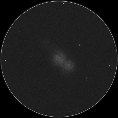 Arp176のスケッチ