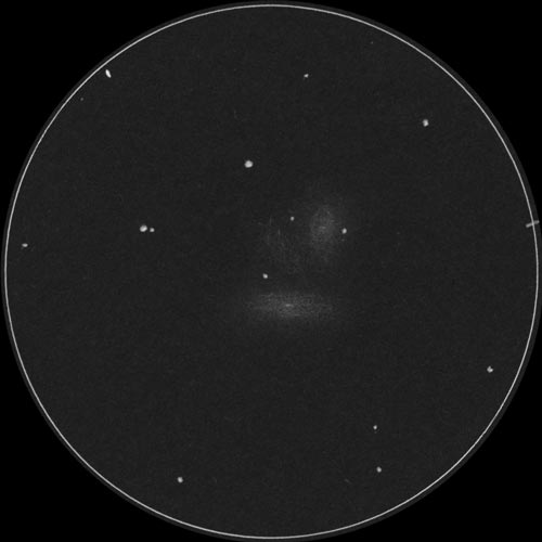 Arp273のスケッチ