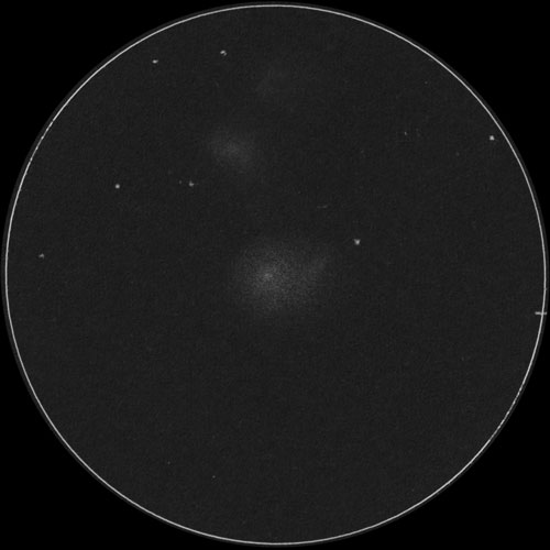 Arp297のスケッチ