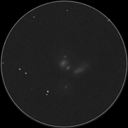 Arp315のスケッチ