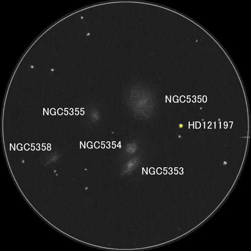 HCG68のスケッチ