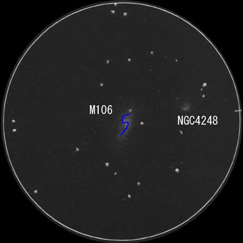 M106のスケッチ