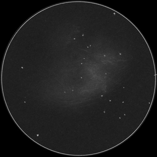 M1かに星雲のスケッチ