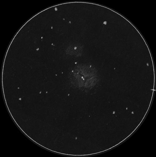 M20三裂星雲のスケッチ