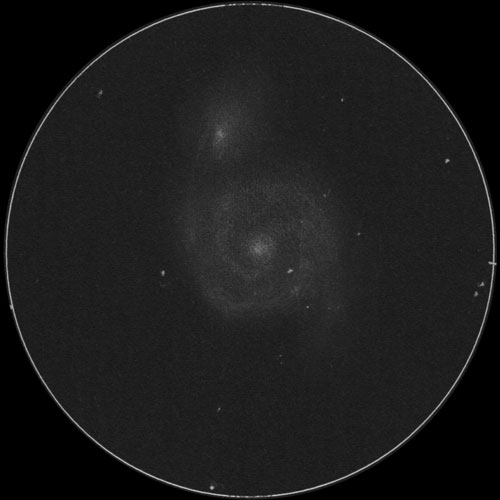 M51のスケッチ
