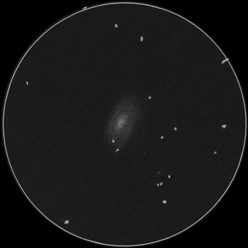 M81のスケッチ