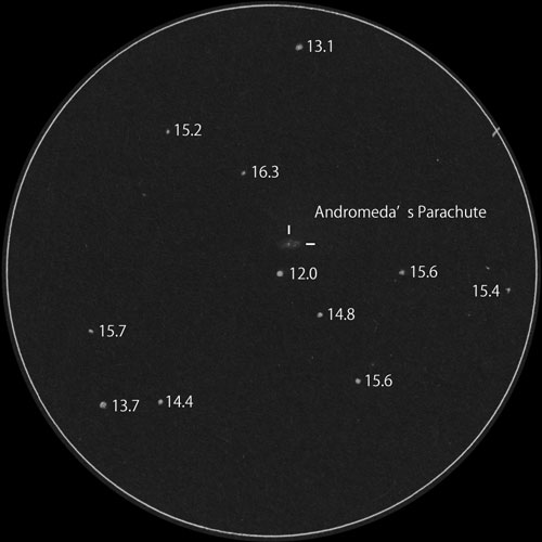 Andromeda's Parachuteのスケッチ