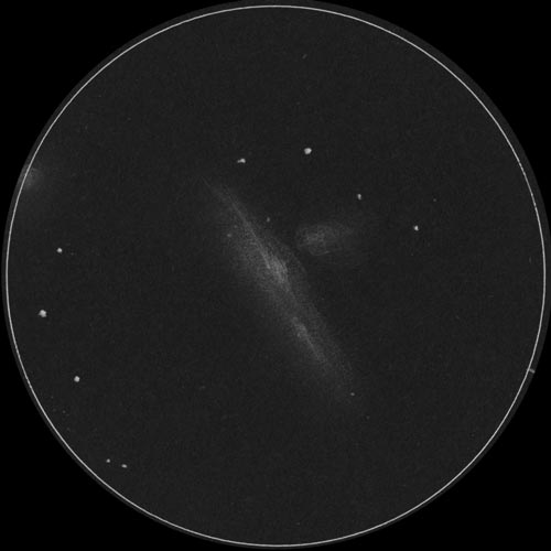 NGC1532のスケッチ