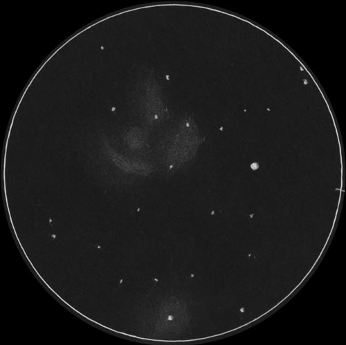 NGC2024燃える木のスケッチ
