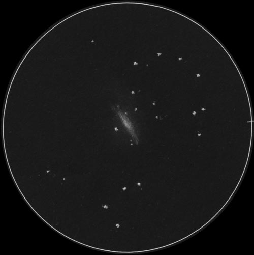 NGC2683のスケッチ