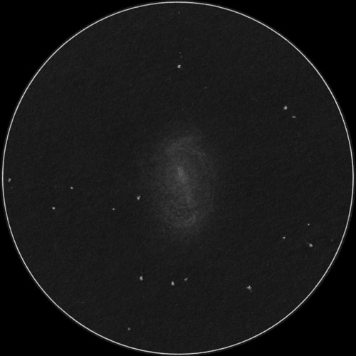 NGC2903のスケッチ