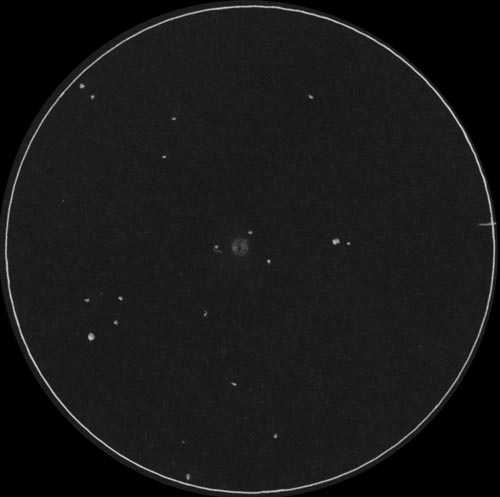 NGC6818のスケッチ